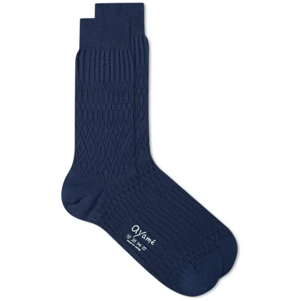 Basket Lunch Solid Sock