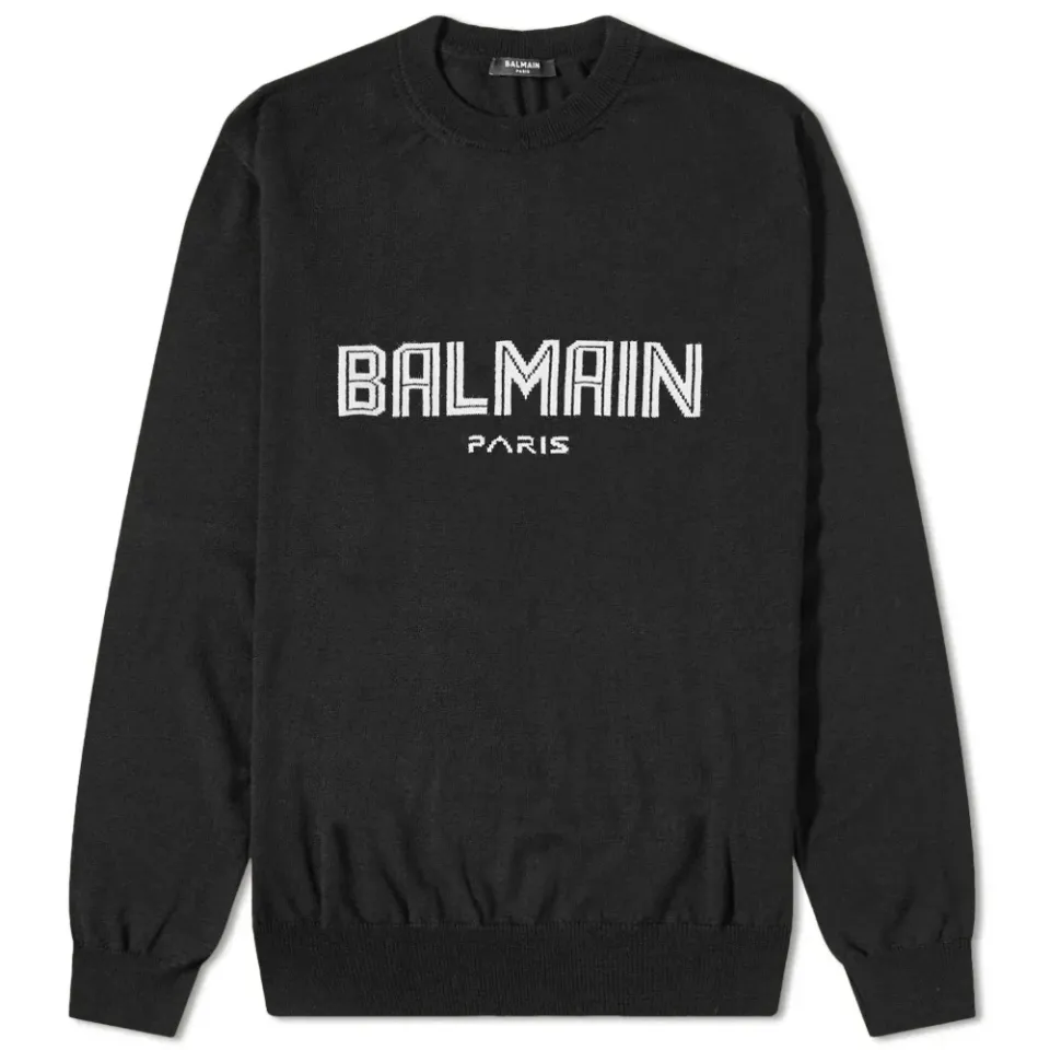 Merino Logo Crew Knit