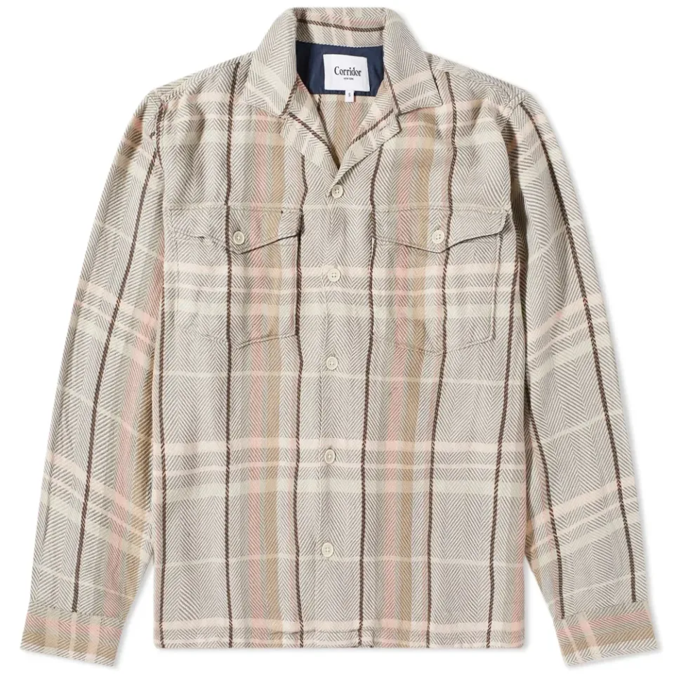Acid Plaid Overshirt