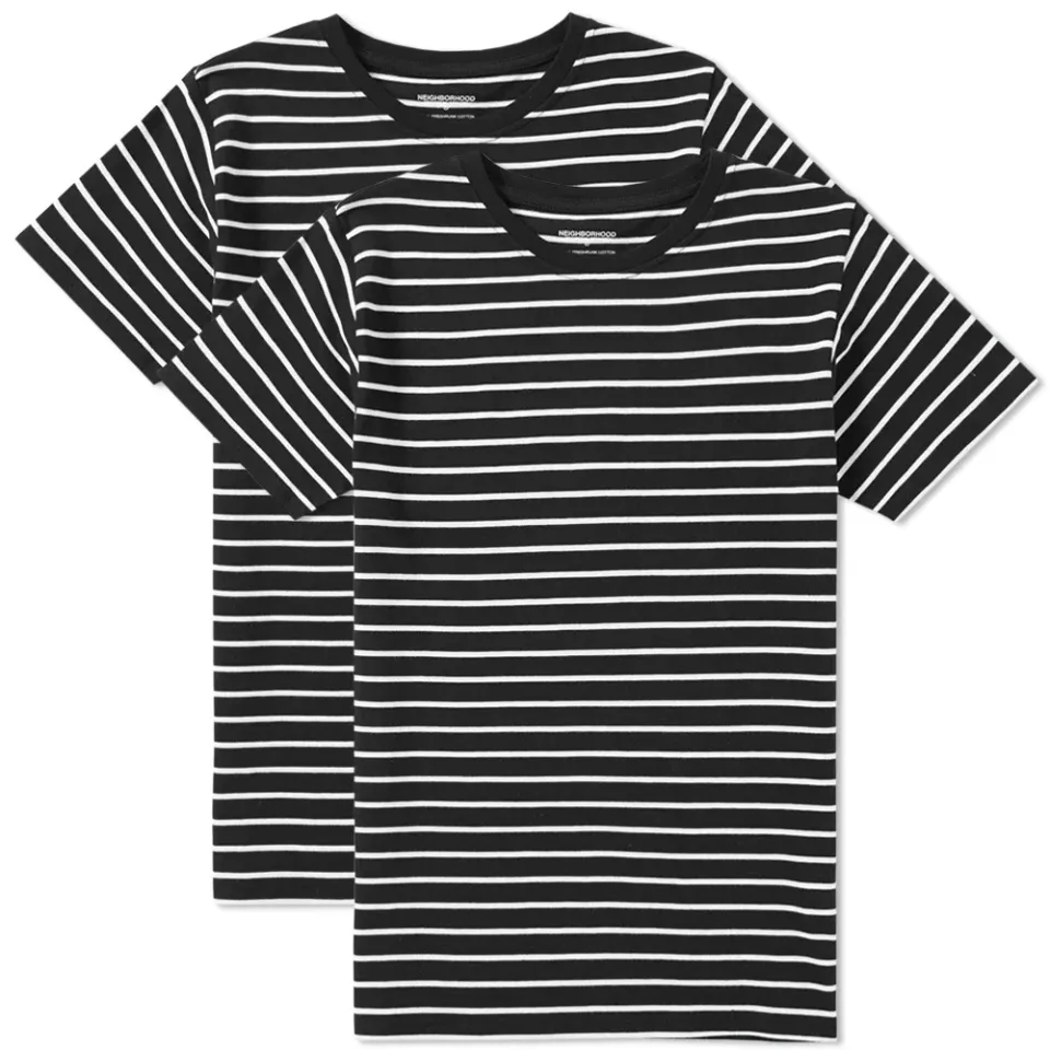 Classic Border Tee - 2 Pack