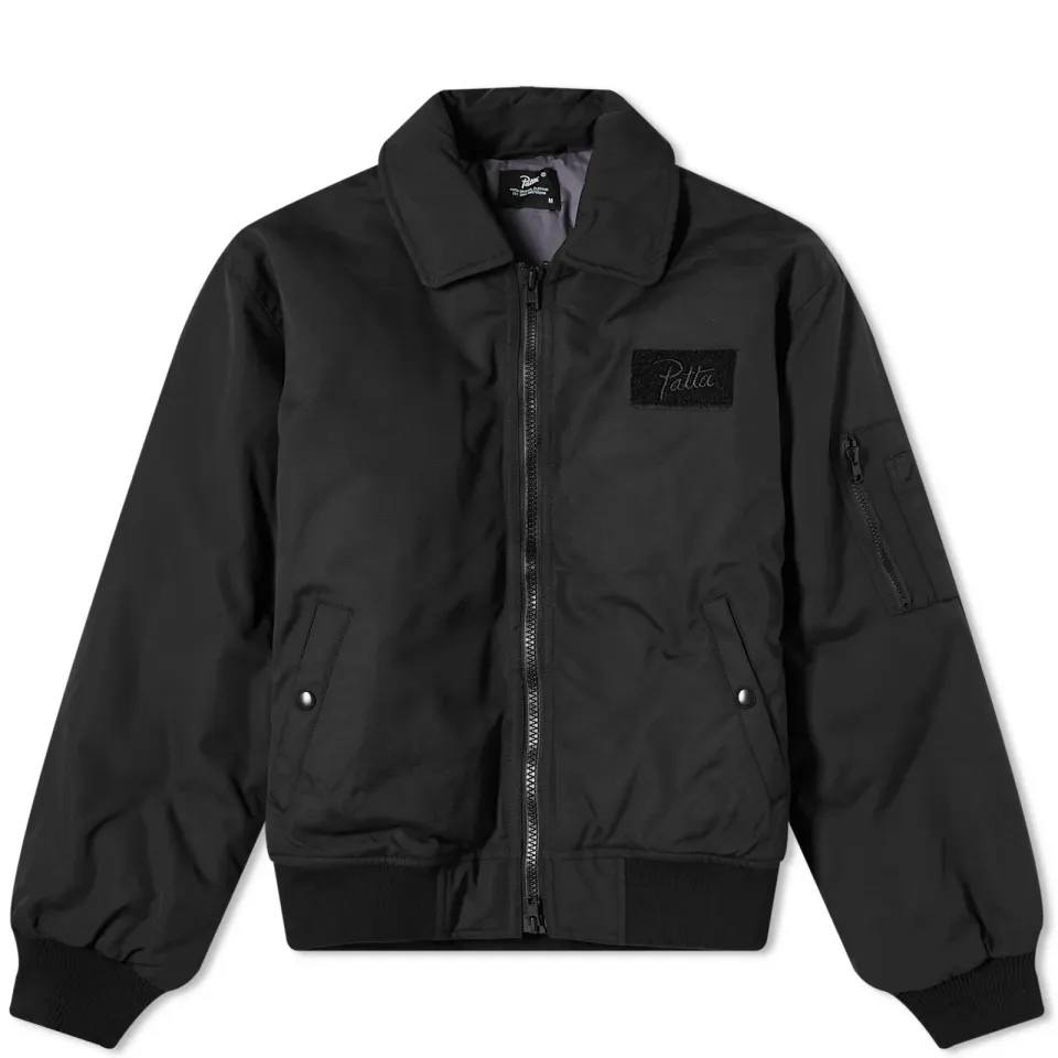 Jet Nylon Bomber Jacket