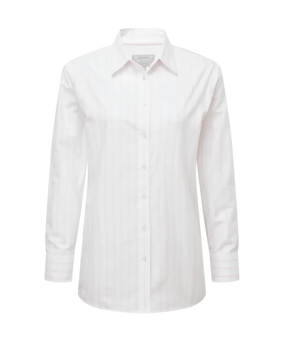 Walberswick Oxford Shirt - Pink Stripe