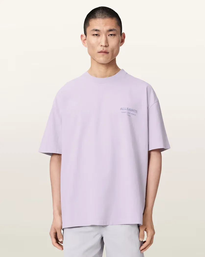 Xander Flocked Logo Oversized T-Shirt
