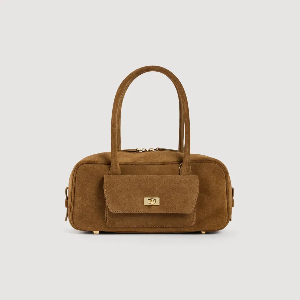 EZMEHRALDA suede bag
