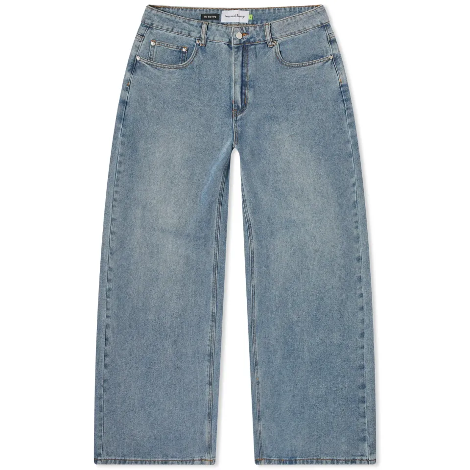 02 Sandblast Wide Leg Denim