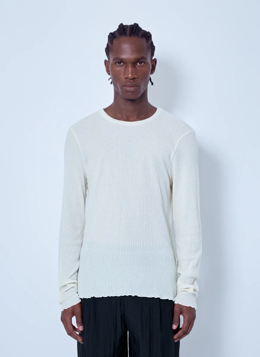 Elongated Longsleeve Top