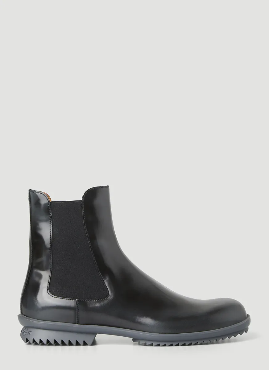 Brushed Chelsea Boots