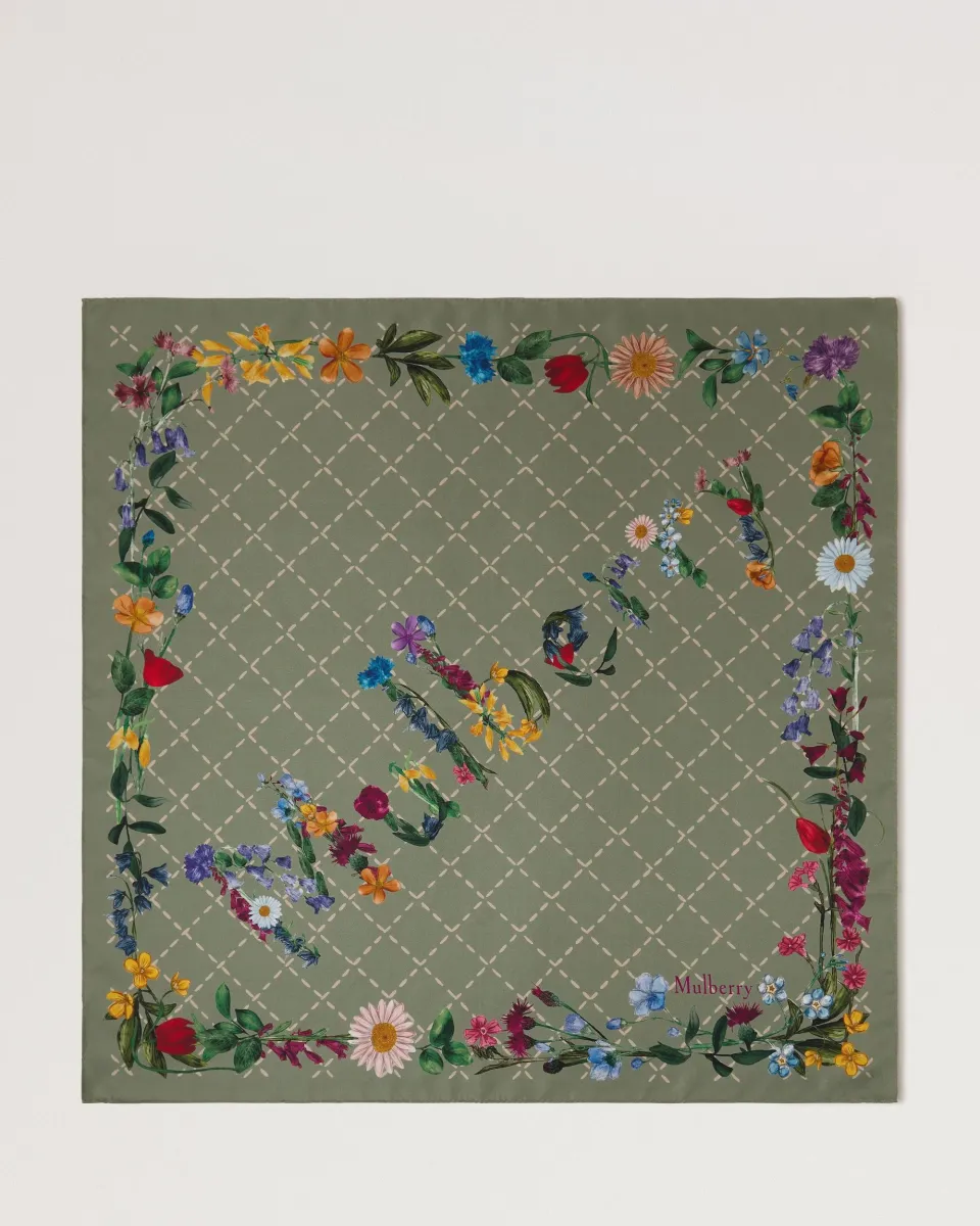Square Scarf - Wild Floral
