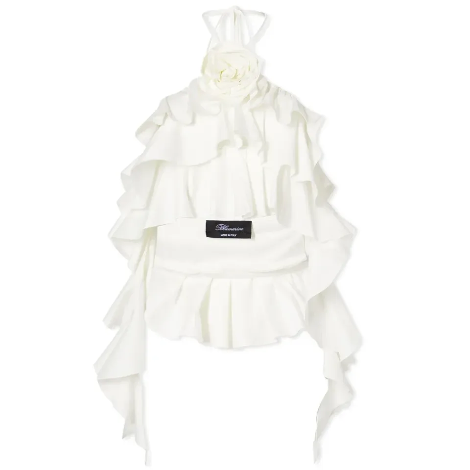 Ruffle Rose Top