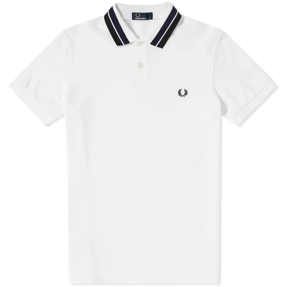 Fred Perry Bold Tipped Pique Polo