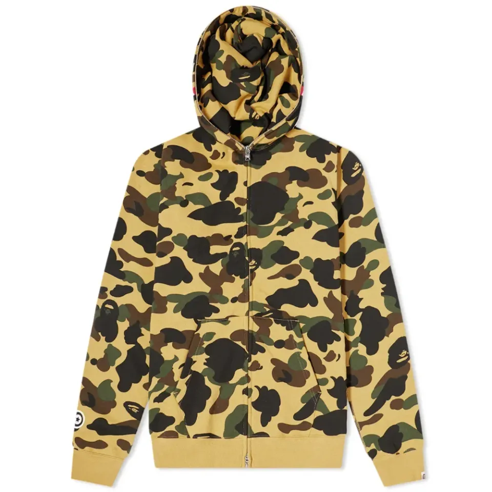 1st Camo Shark Full Zip Hoody