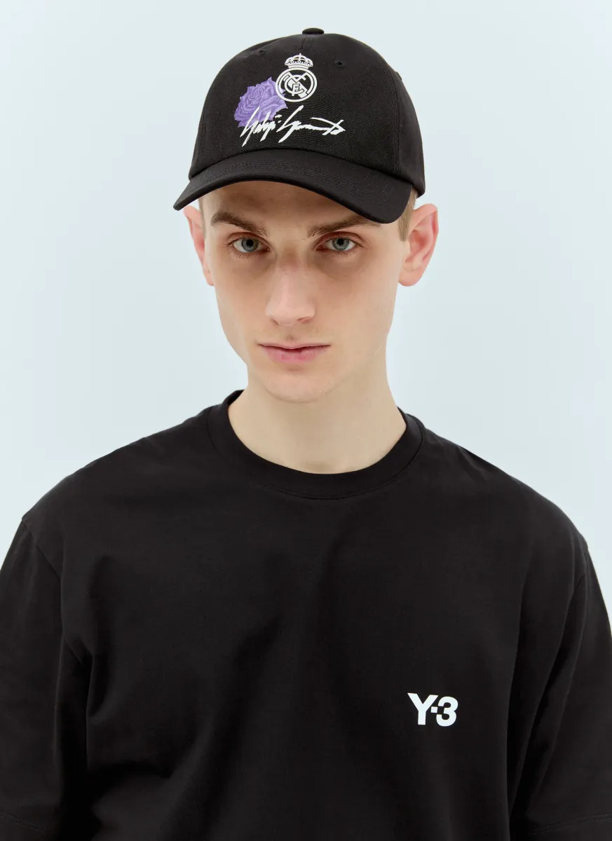 Logo Print Baseball Cap
