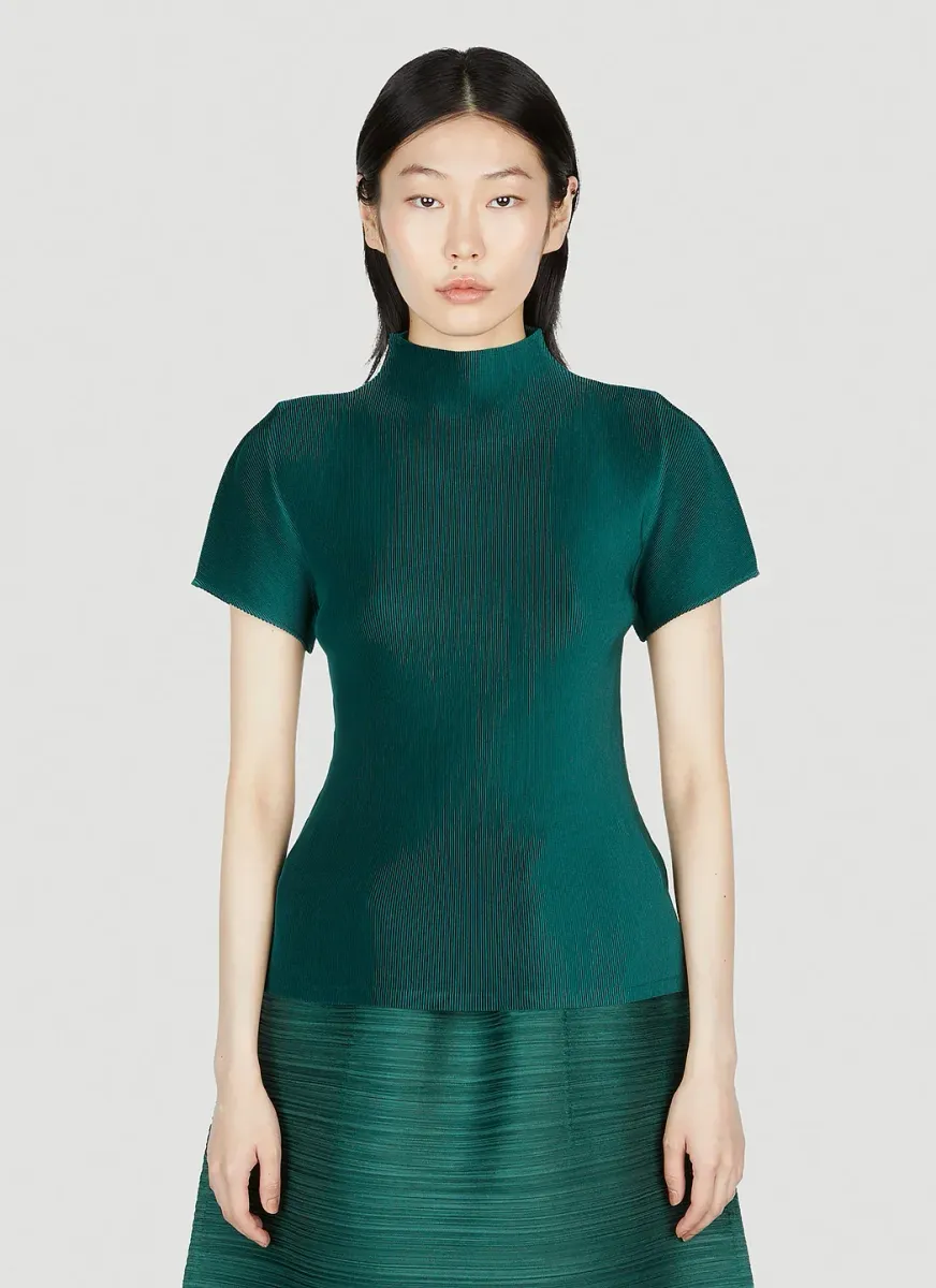 Mock Neck Top