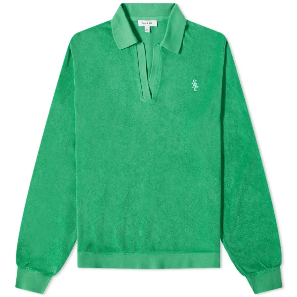 Long Sleeve SRC Terry Polo