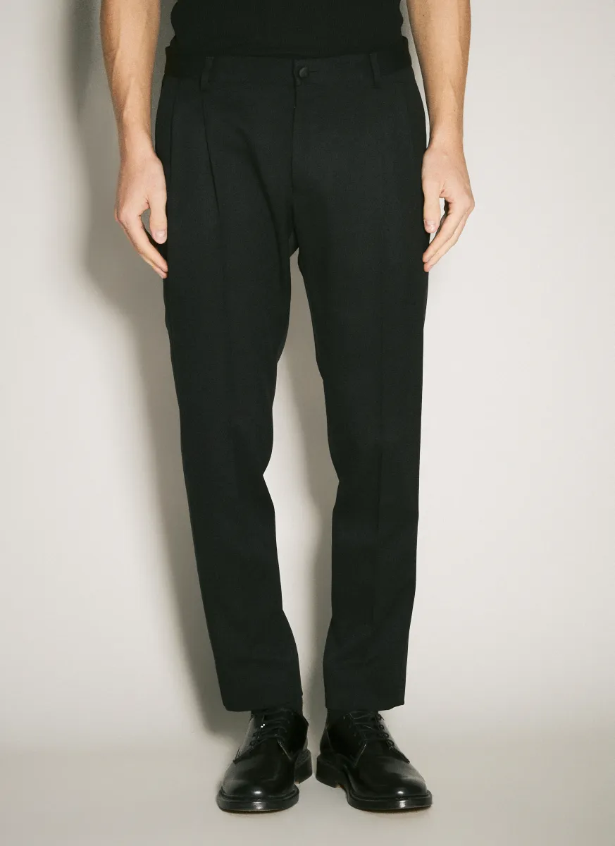 Classic Gabardine Tuxedo Pants