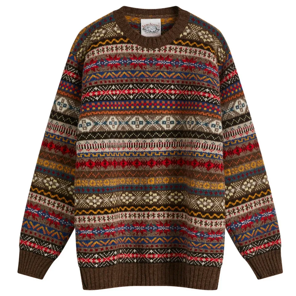 Jamieson's of Shetland Fair Isle Crew