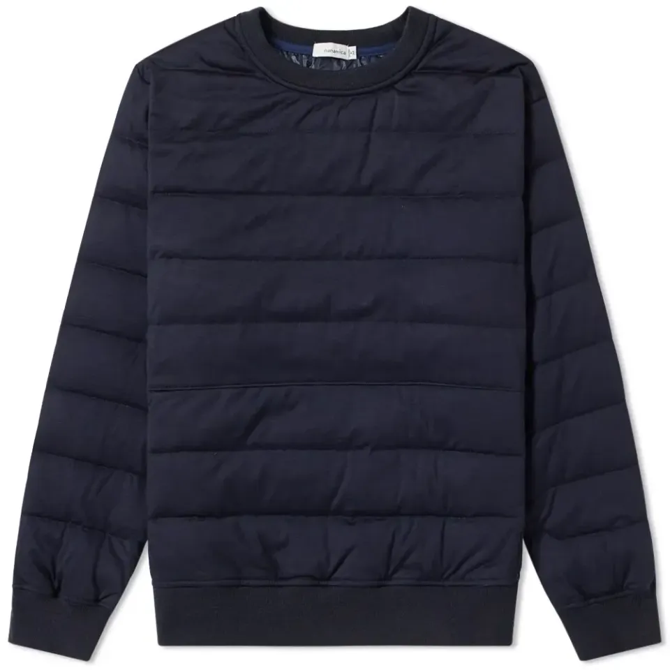 Down Crew Neck Sweater