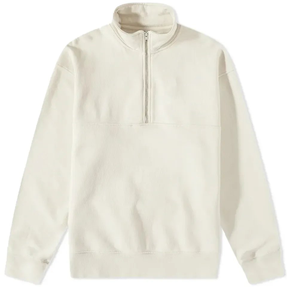 Organic Quarter Zip Popover Sweat