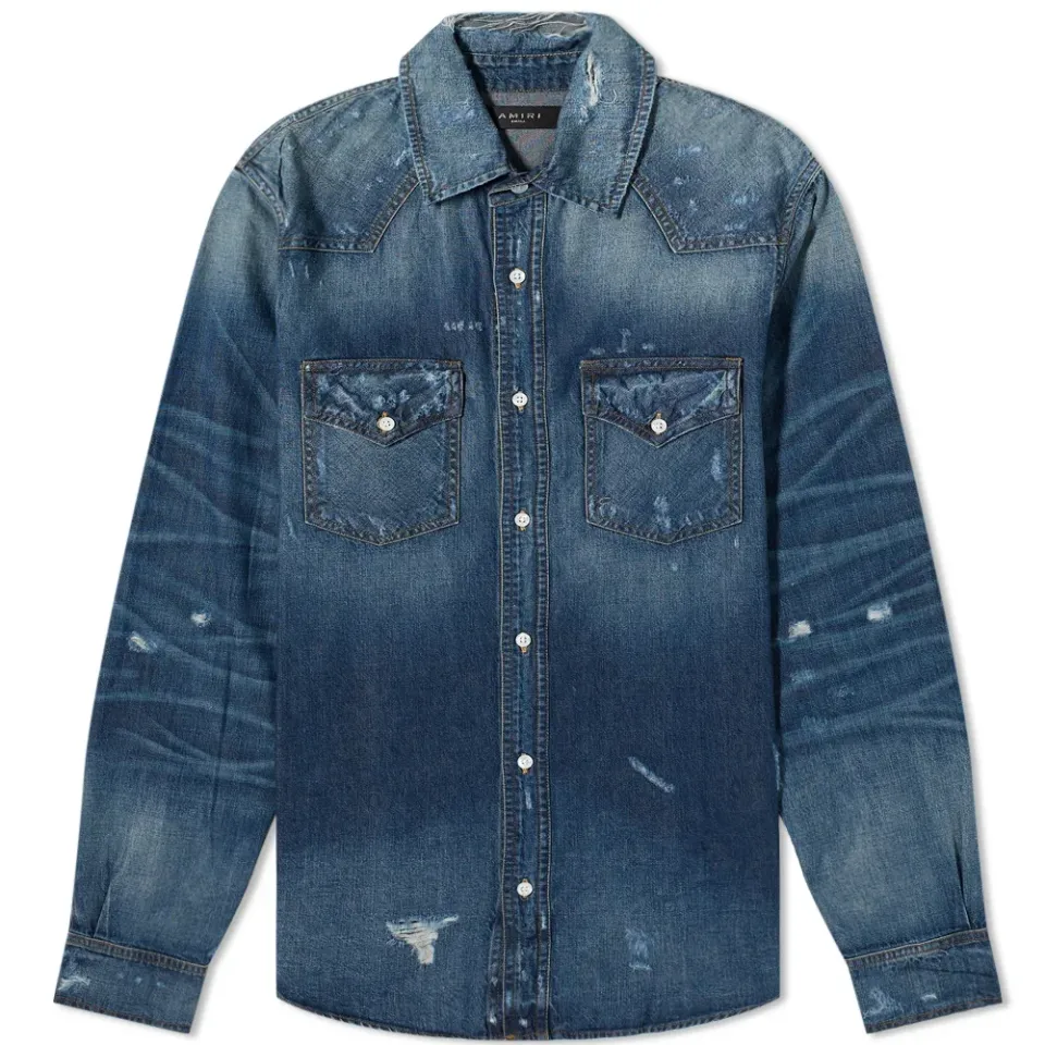 Core Denim Western Shirt