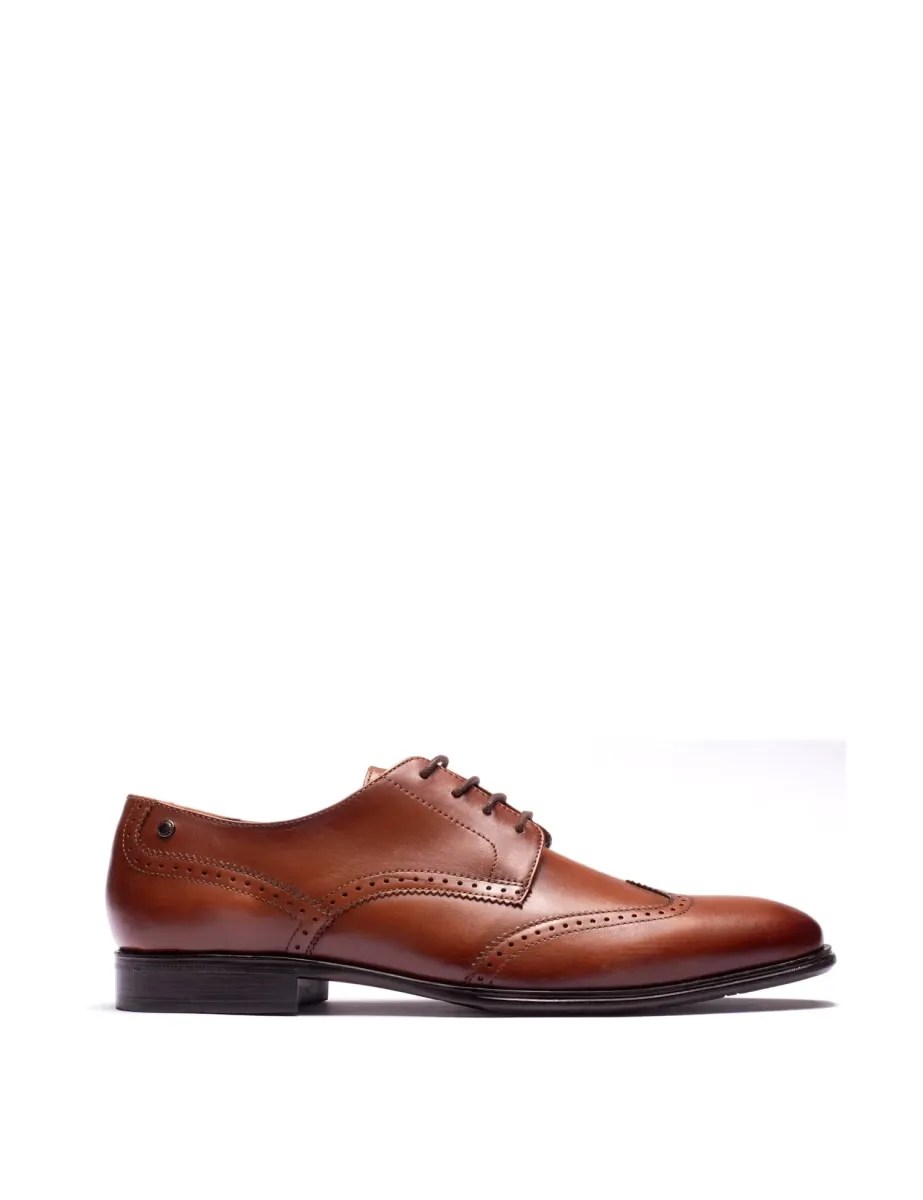 Leather Brogues Tan