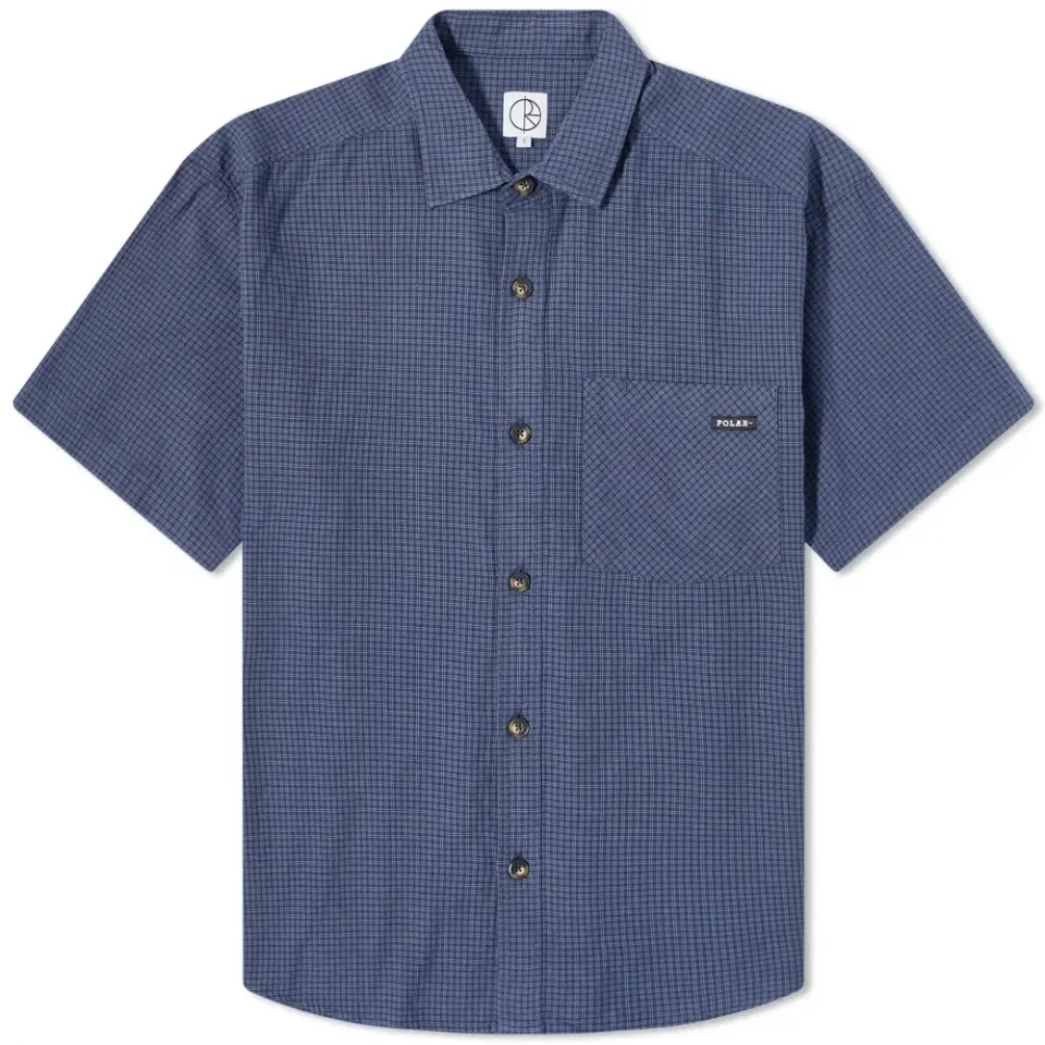 Polar Skate Co. Short Sleeve Mitchell Check Shirt