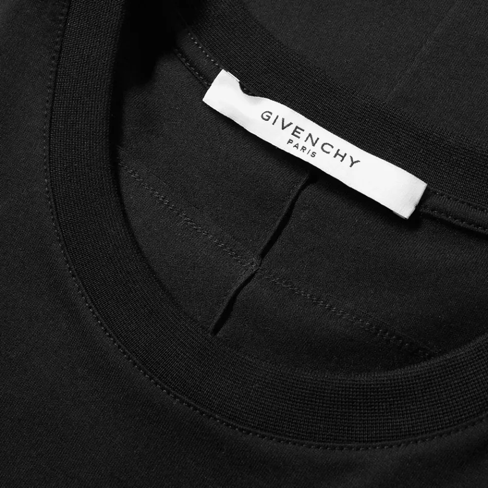 Leather Patch Logo Tee