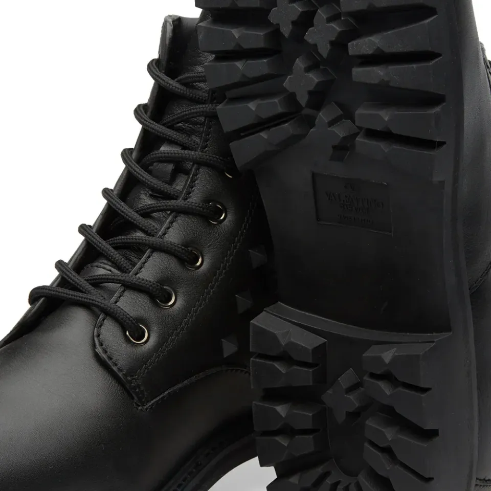 Rock Stud Combat Boot