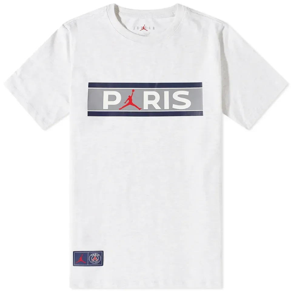PSG Block Logo T-Shirt