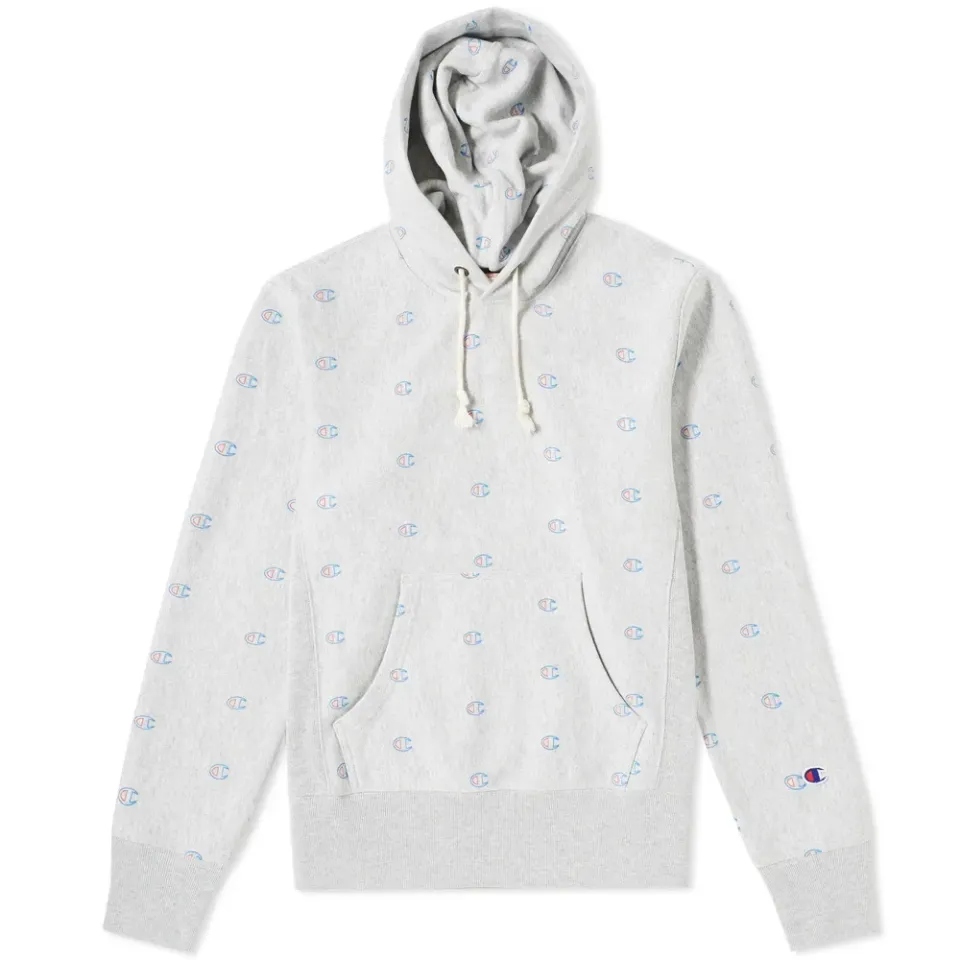 All Over Logo Hoody