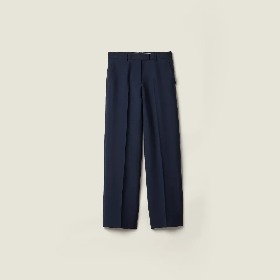 Kid mohair pants