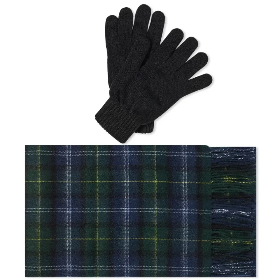 Tartan Scarf & Glove Gift Set