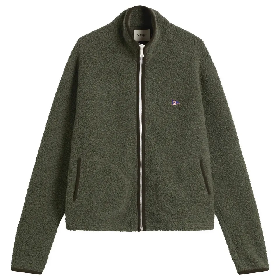 Boucle Wool Fleece Jacket