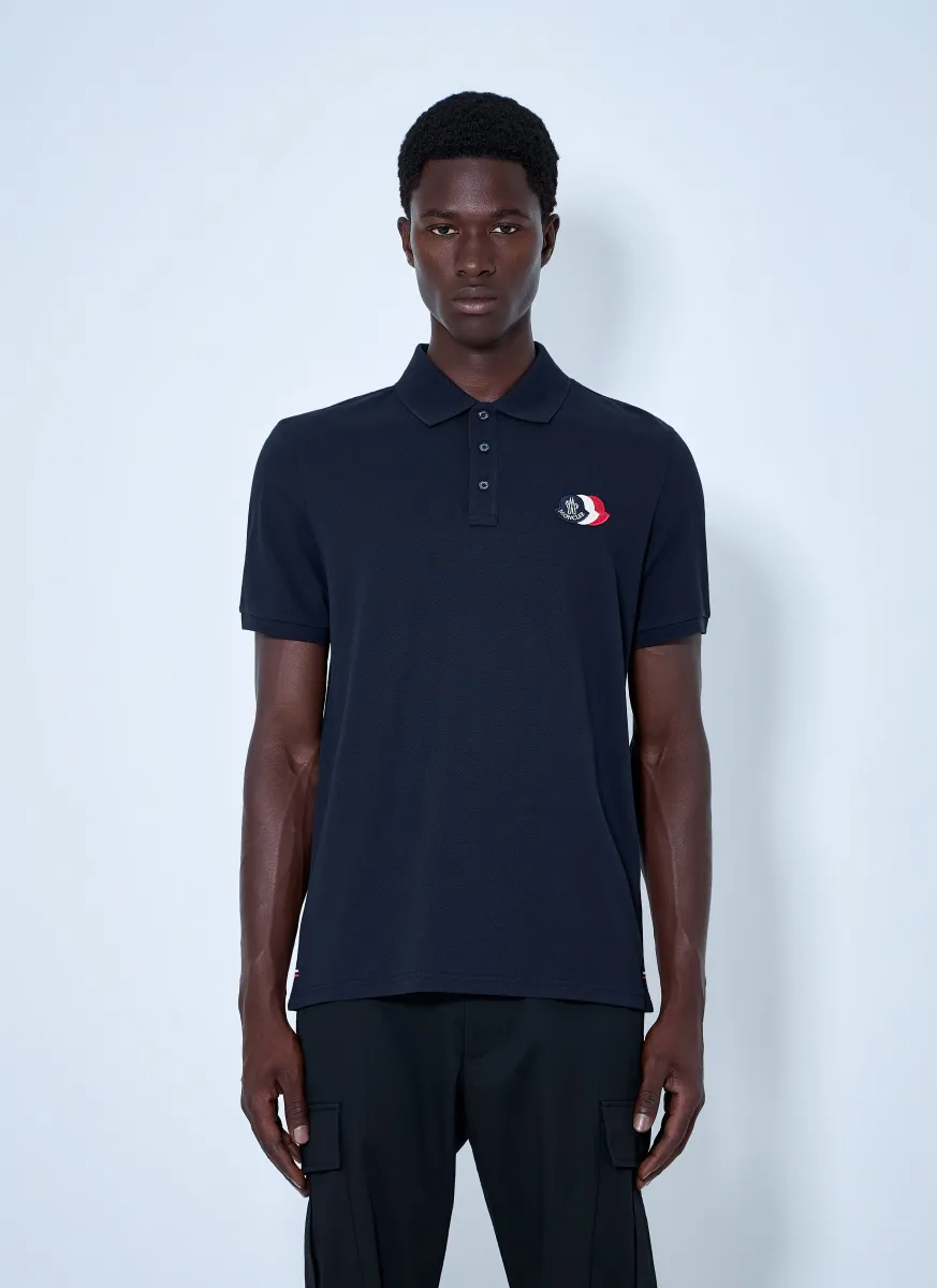 Polo Shirt with Embroidered Logo