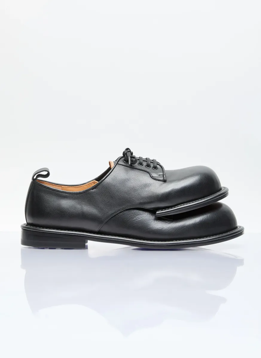 Double-Footed Derby Shoes