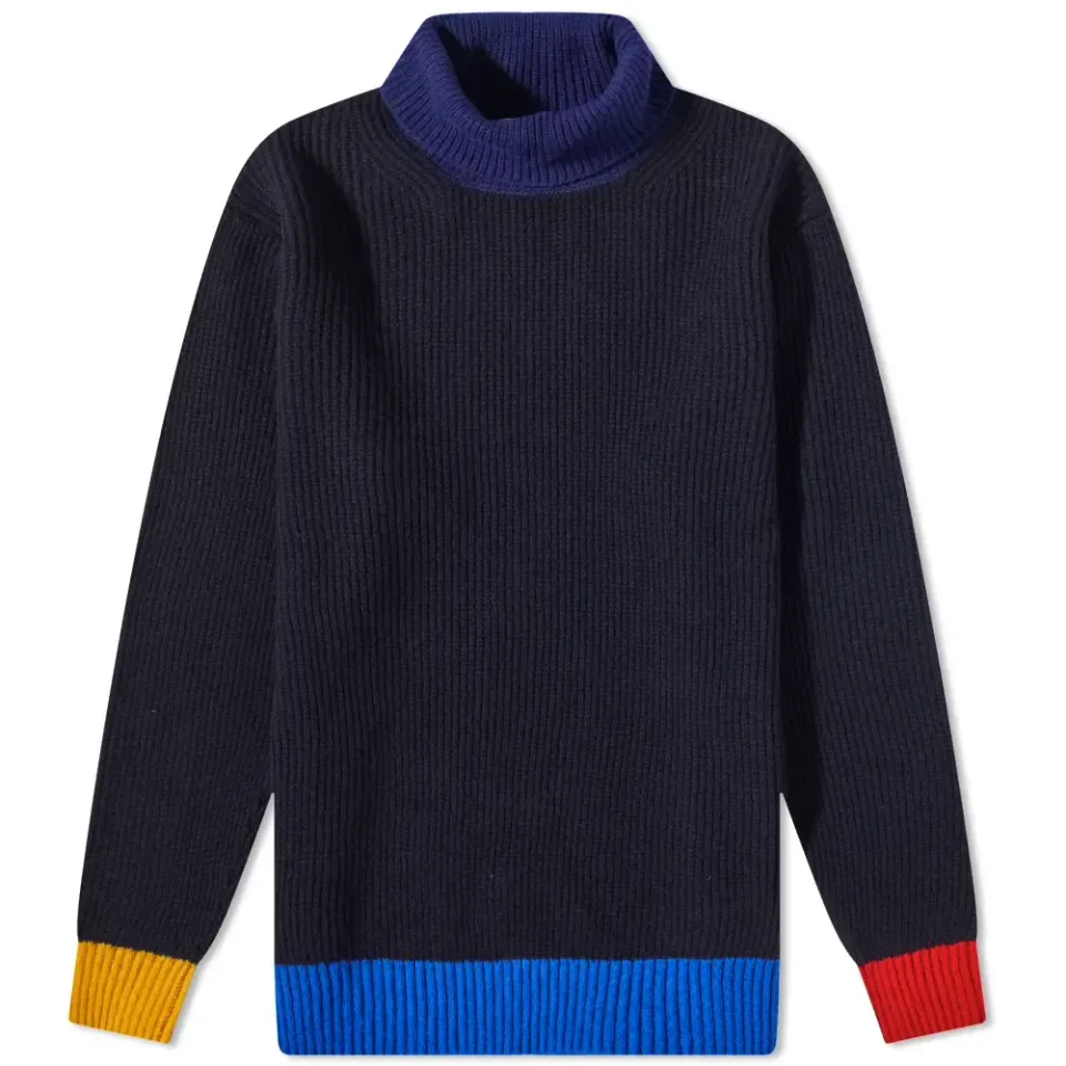 Contra Polo Neck Knit