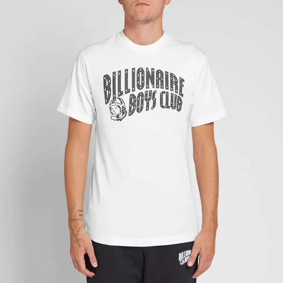 Arch Logo Reflective Grid Tee