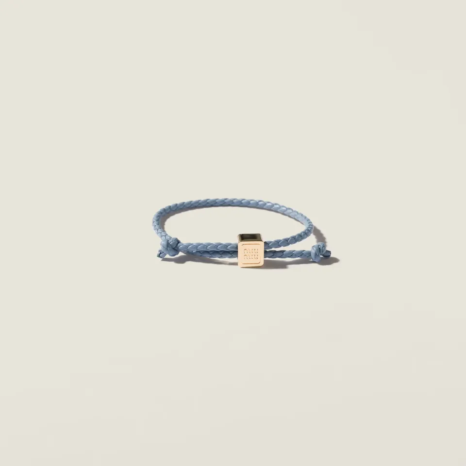 Leather bracelet