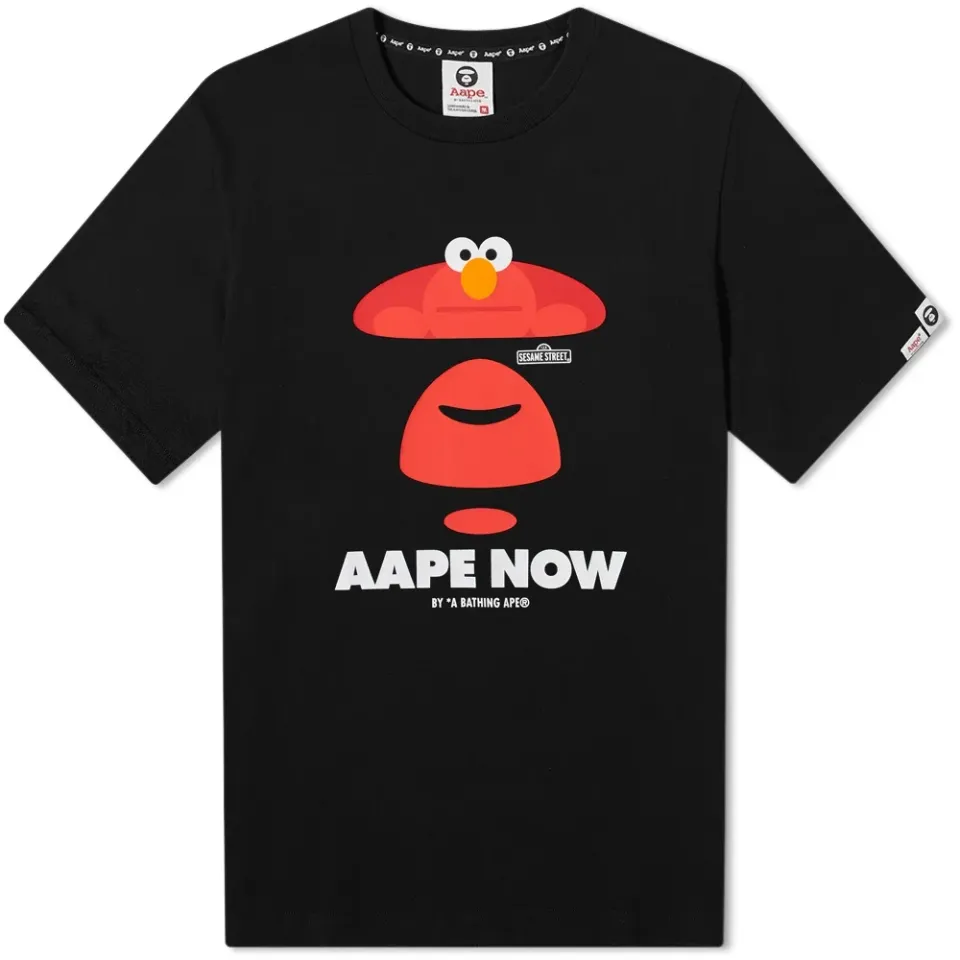 AAPE x Sesame Street AAPE Moon Head Seasme Street Tee