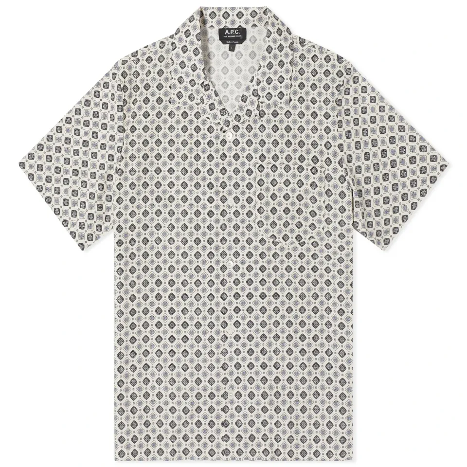 A.P.C. Lloyd Geometric Vacation Shirt