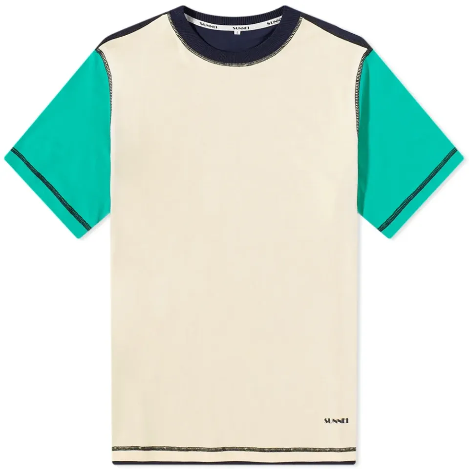 Contrast Sleeve T-Shirt