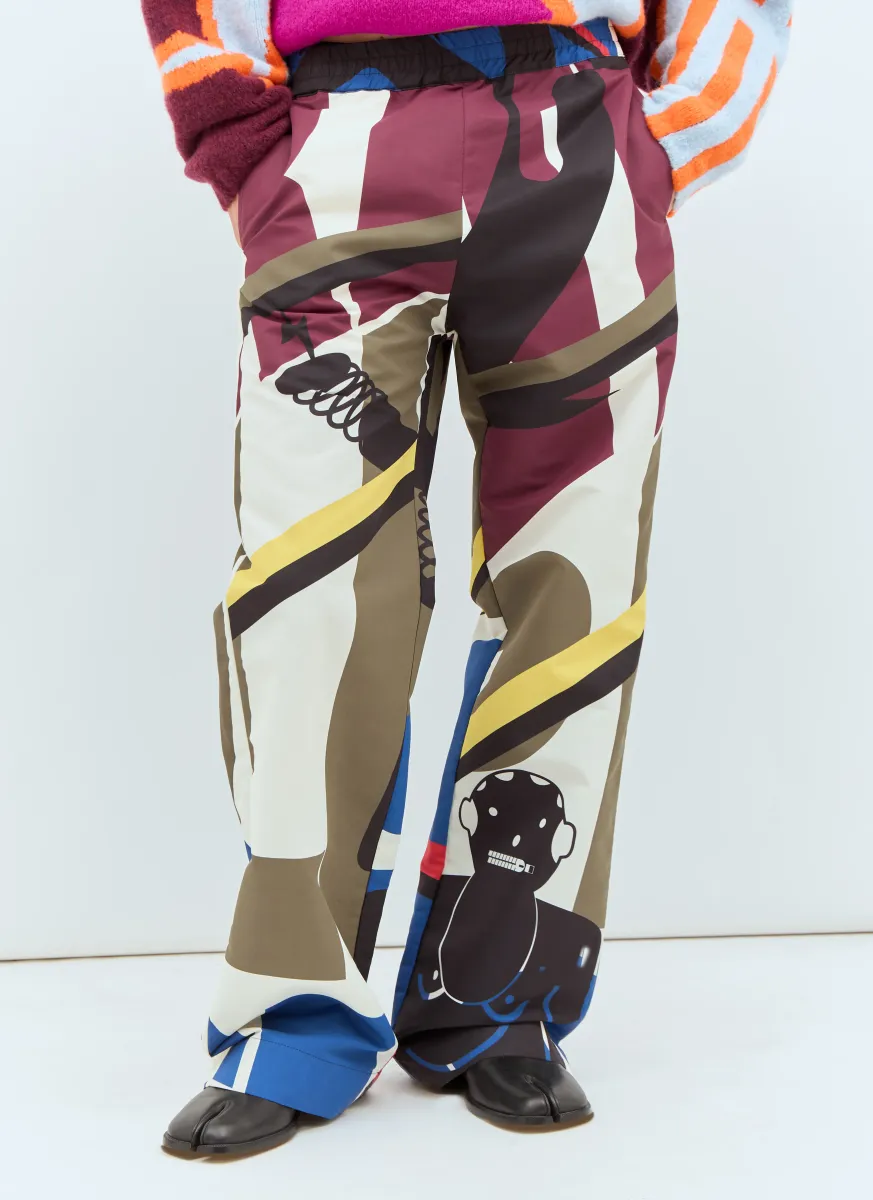 Printed Pants