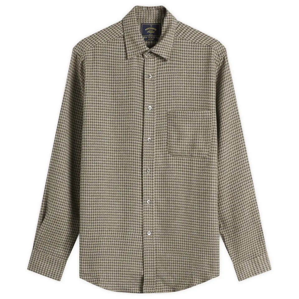 Abstract Houndstooth Shirt