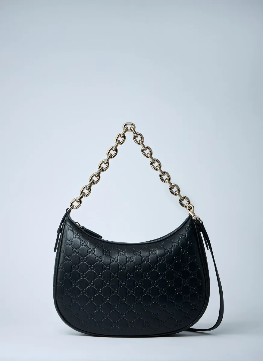 Large GG Emblem Shoulder Bag