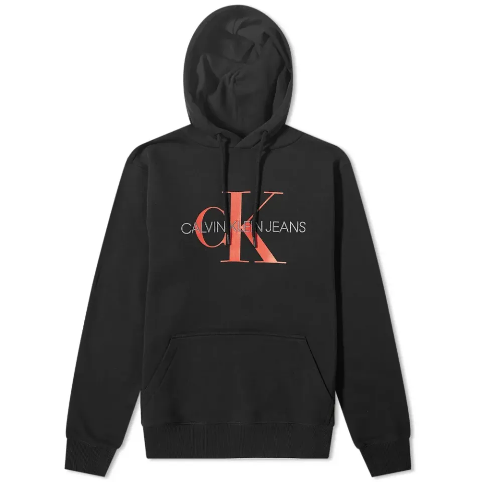 Monogram Logo Popover Hoodie