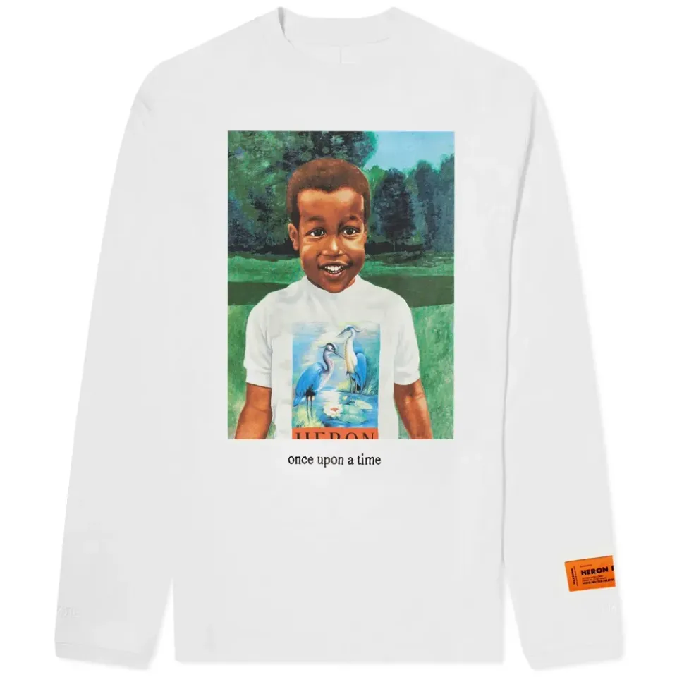 Long Sleeve Baby Print Tee
