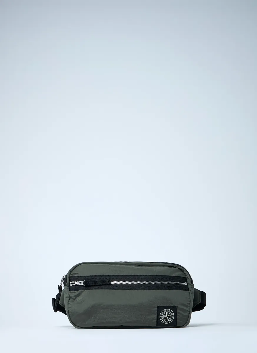 Nylon Metal Crossbody Bag