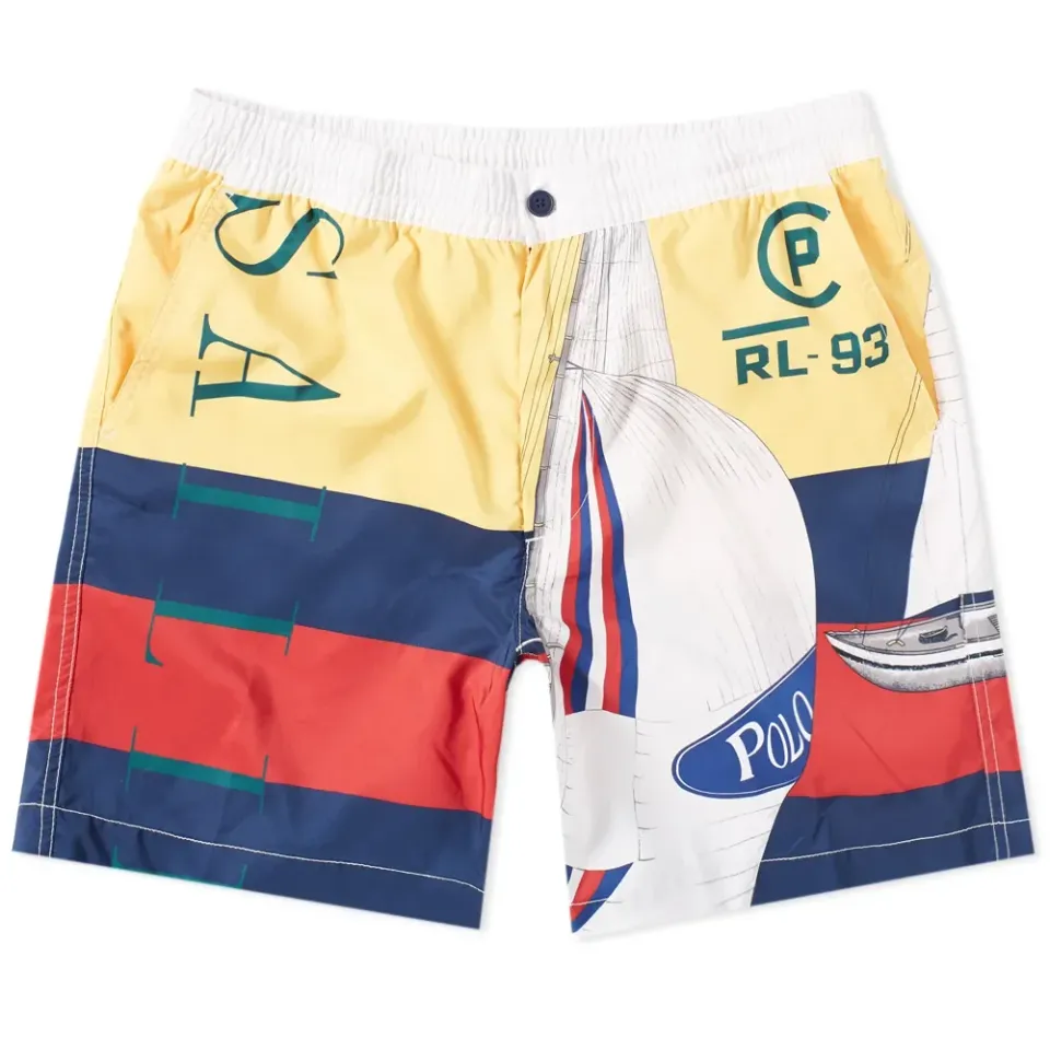 CP93 Sailing Print Swim Short