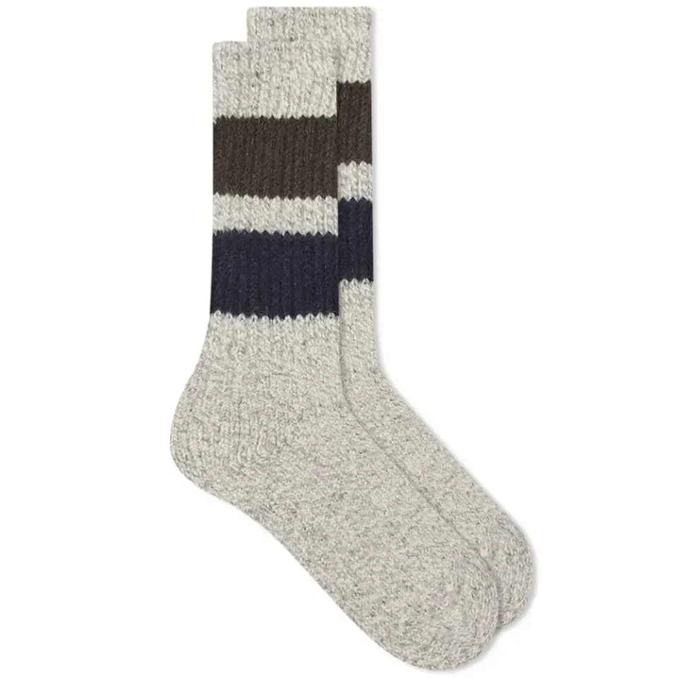 Retro Winter Outdoor Sock