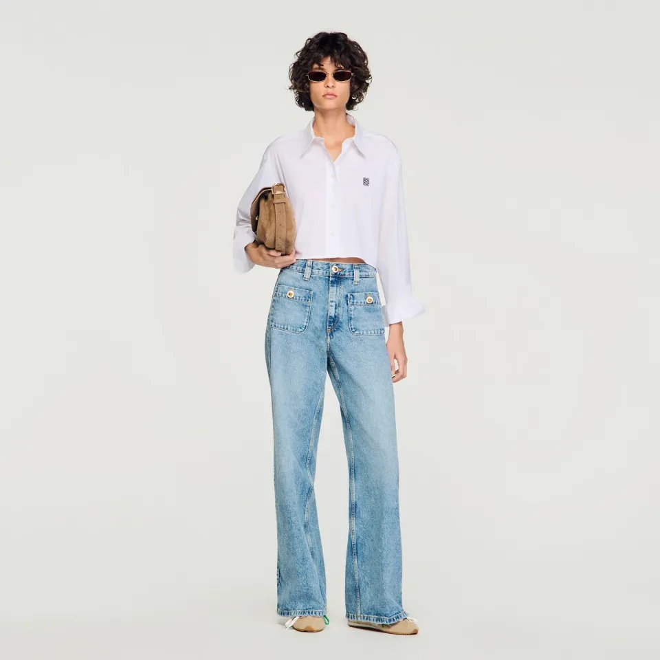 Faded jeans