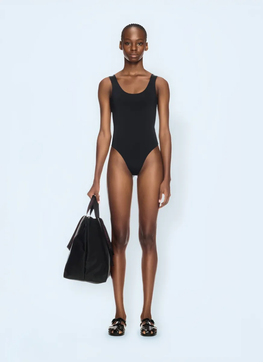 Logo Band Swimsuit